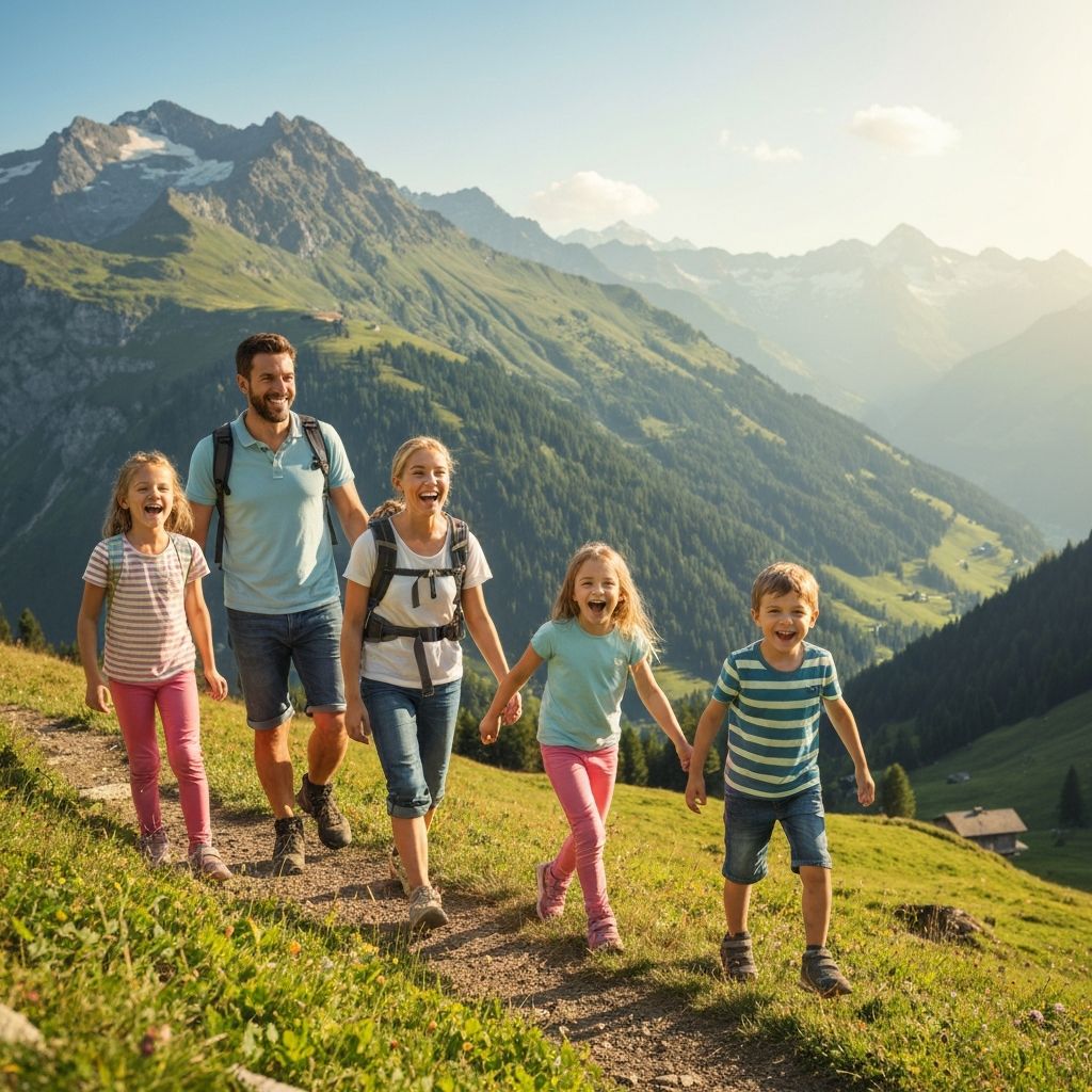 Randonnée famille