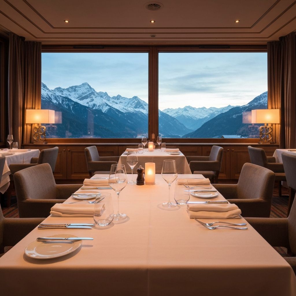 Restaurant luxe