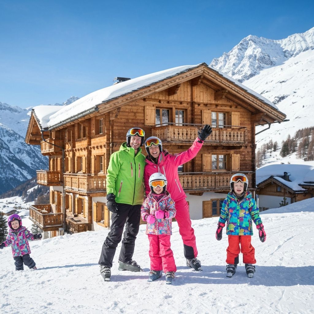 Family vacation in Verbier